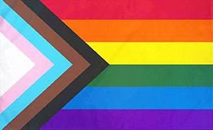 Progressive Pride flag